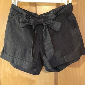Banana Republic dress shorts with bow tie
